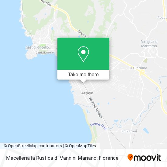 Macelleria la Rustica di Vannini Mariano map