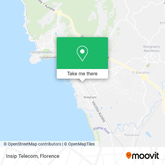 Insip Telecom map