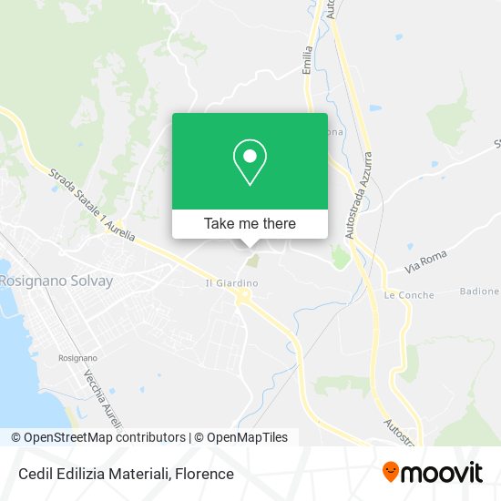 Cedil Edilizia Materiali map