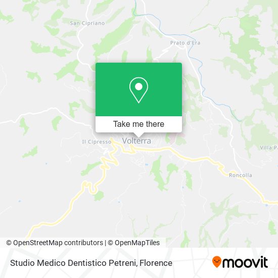 Studio Medico Dentistico Petreni map