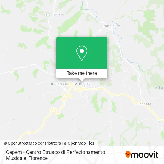 Cepem - Centro Etrusco di Perfezionamento Musicale map
