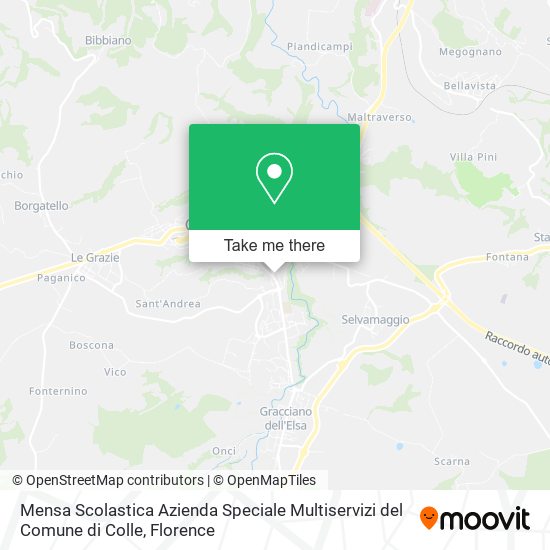 Mensa Scolastica Azienda Speciale Multiservizi del Comune di Colle map
