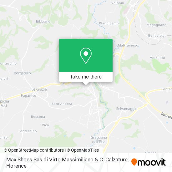 Max Shoes Sas di Virto Massimiliano & C. Calzature map