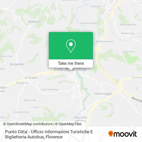 Punto Citta' - Ufficio Informazioni Turistiche E Biglietteria Autobus map