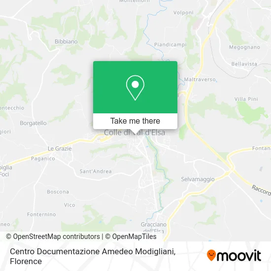 Centro Documentazione Amedeo Modigliani map