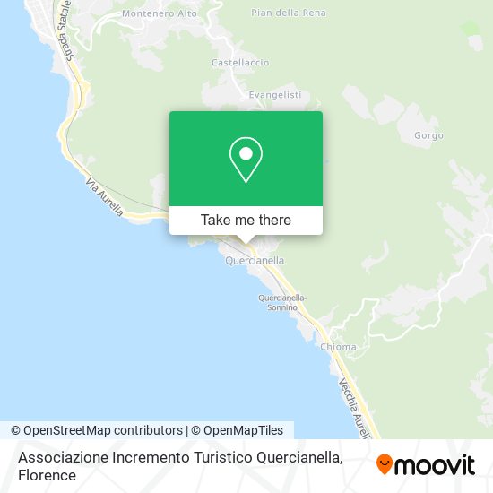 Associazione Incremento Turistico Quercianella map