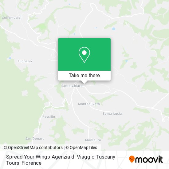 Spread Your Wings-Agenzia di Viaggio-Tuscany Tours map