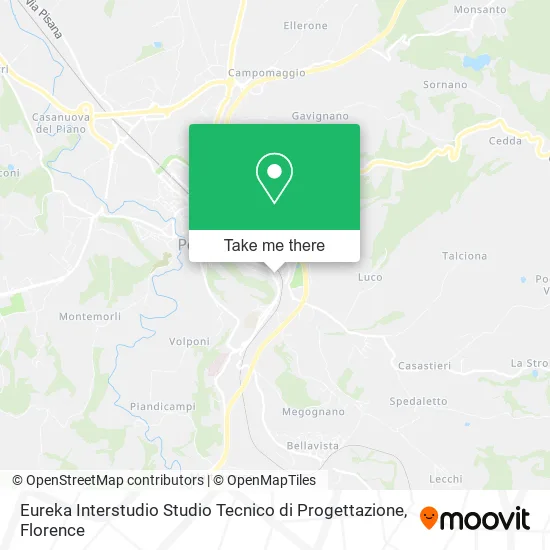 Eureka Interstudio Studio Tecnico di Progettazione map