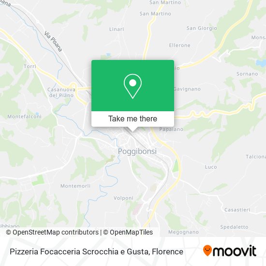 Pizzeria Focacceria Scrocchia e Gusta map