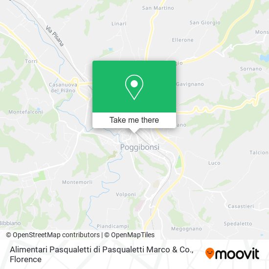 Alimentari Pasqualetti di Pasqualetti Marco & Co. map