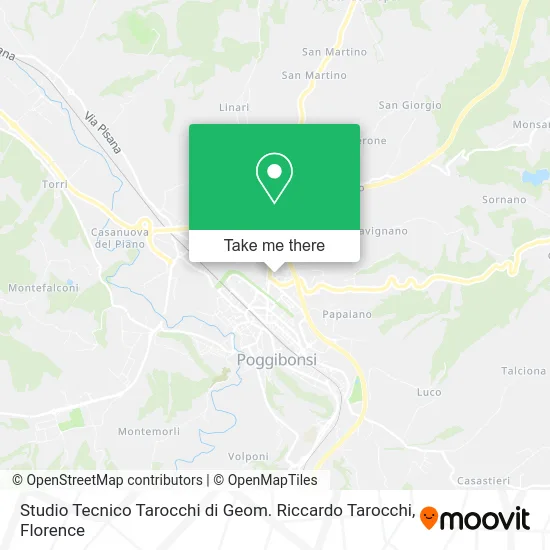 Studio Tecnico Tarocchi di Geom. Riccardo Tarocchi map