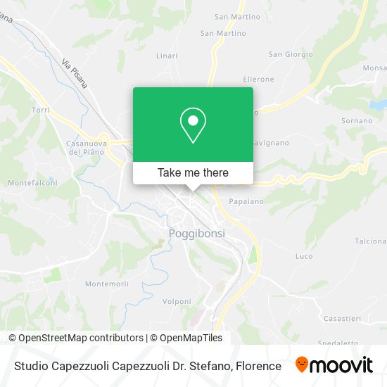 Studio Capezzuoli Capezzuoli Dr. Stefano map