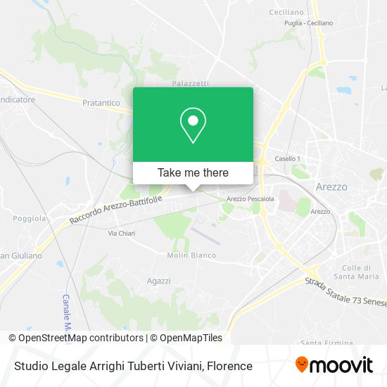 Studio Legale Arrighi Tuberti Viviani map