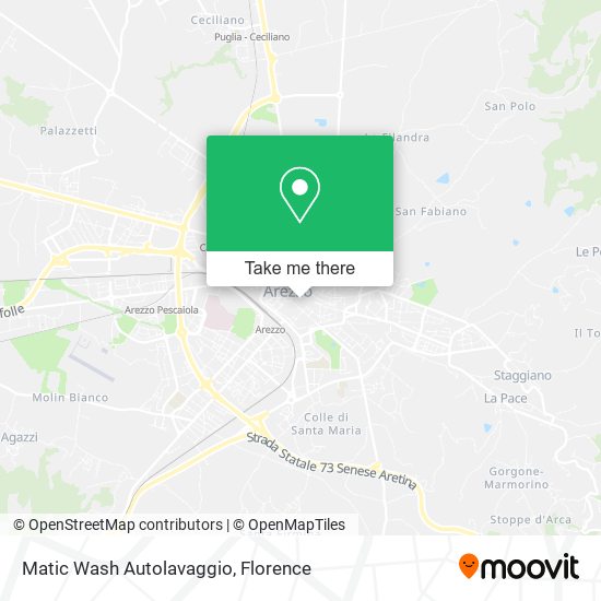 Matic Wash Autolavaggio map