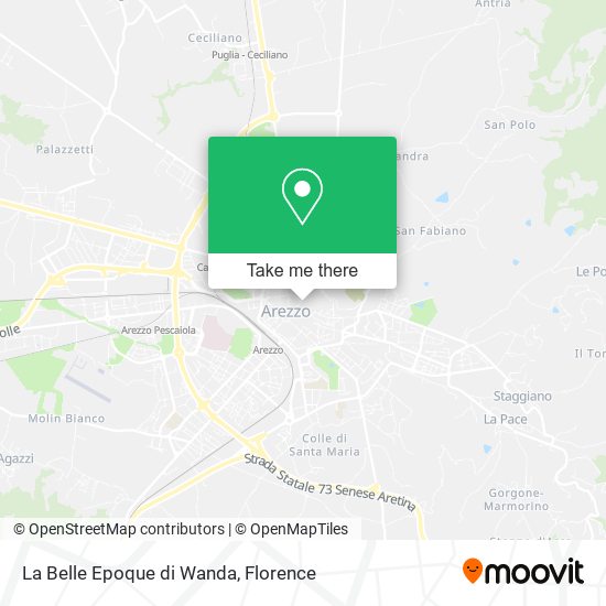 La Belle Epoque di Wanda map