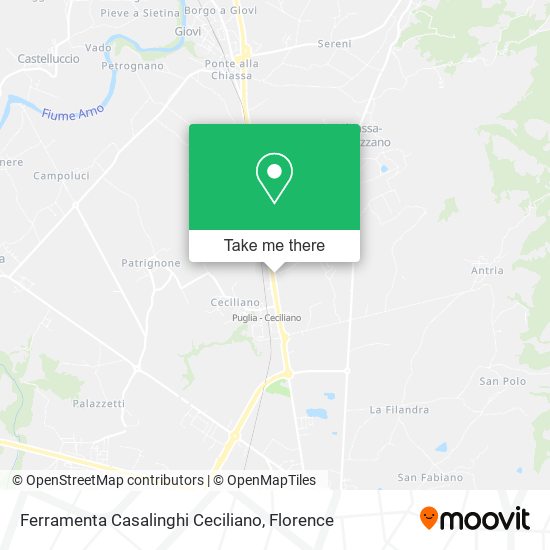 Ferramenta Casalinghi Ceciliano map