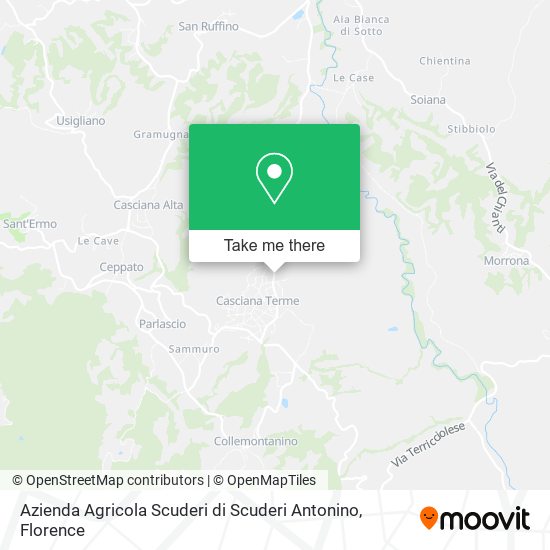 Azienda Agricola Scuderi di Scuderi Antonino map