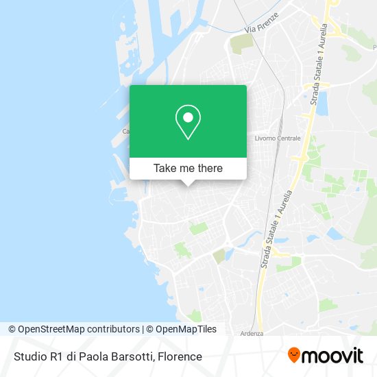 Studio R1 di Paola Barsotti map