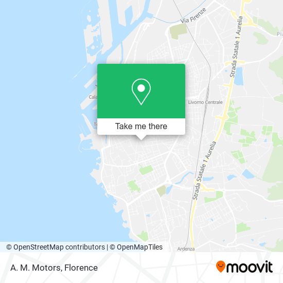 A. M. Motors map