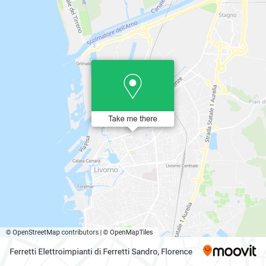 Ferretti Elettroimpianti di Ferretti Sandro map
