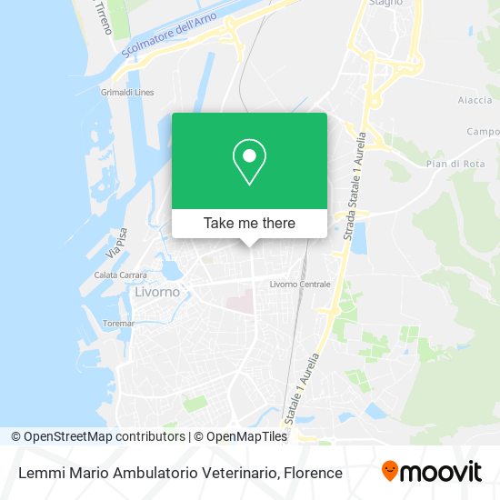 Lemmi Mario Ambulatorio Veterinario map