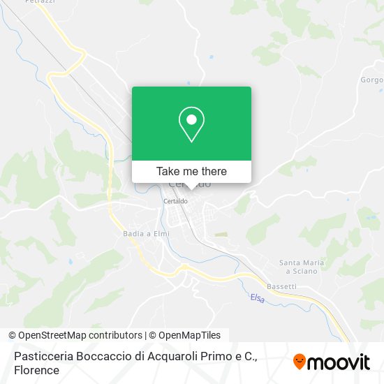 Pasticceria Boccaccio di Acquaroli Primo e C. map