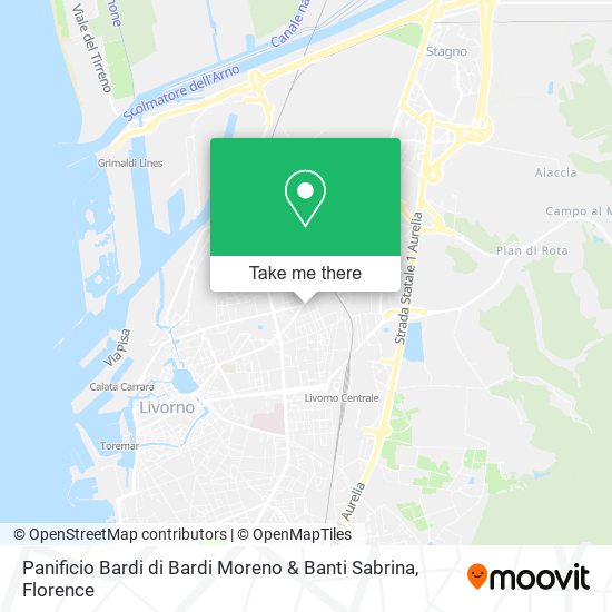 Panificio Bardi di Bardi Moreno & Banti Sabrina map