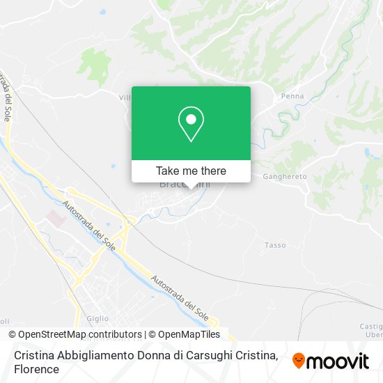 Cristina Abbigliamento Donna di Carsughi Cristina map