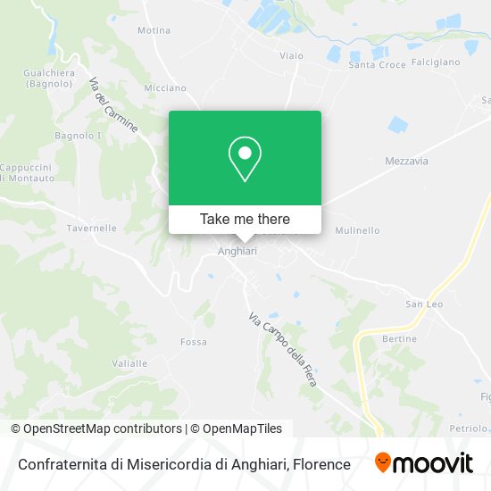 Confraternita di Misericordia di Anghiari map