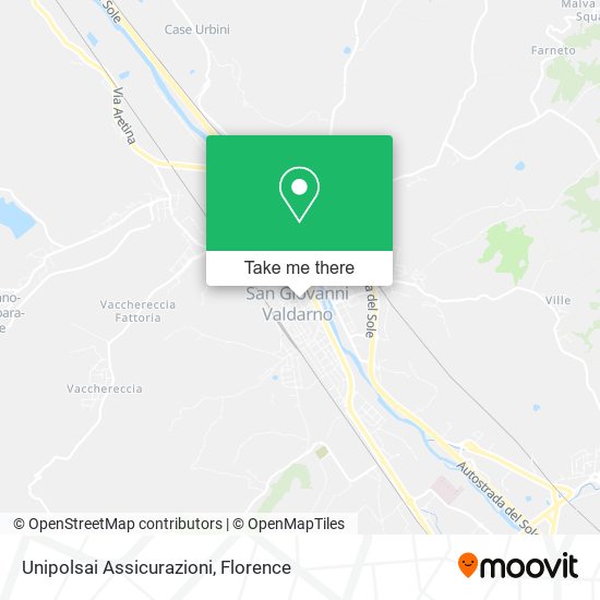 Unipolsai Assicurazioni map