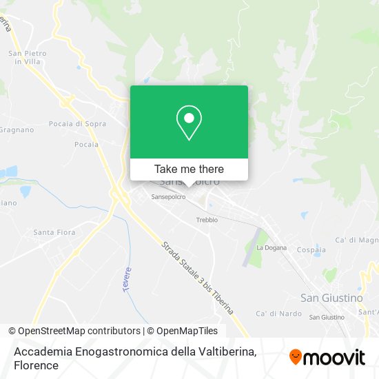 Accademia Enogastronomica della Valtiberina map