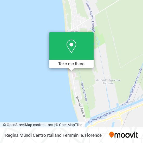 Regina Mundi Centro Italiano Femminile map