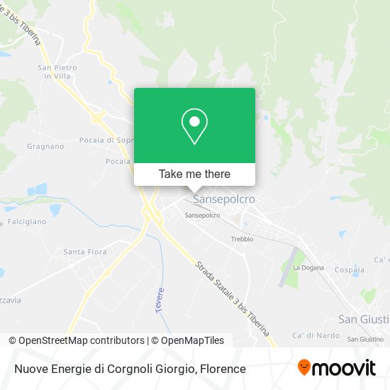 Nuove Energie di Corgnoli Giorgio map