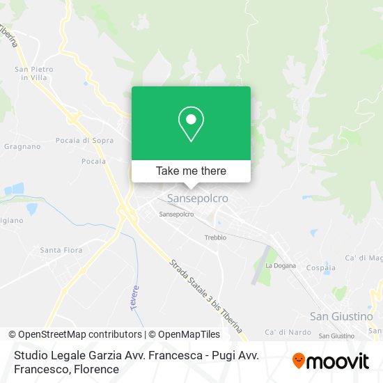Studio Legale Garzia Avv. Francesca - Pugi Avv. Francesco map