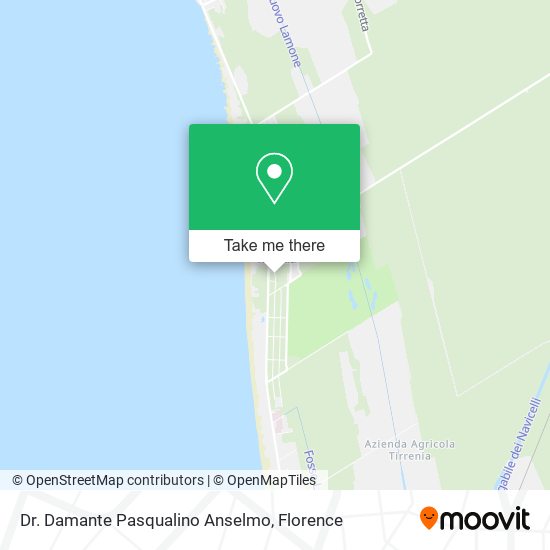 Dr. Damante Pasqualino Anselmo map