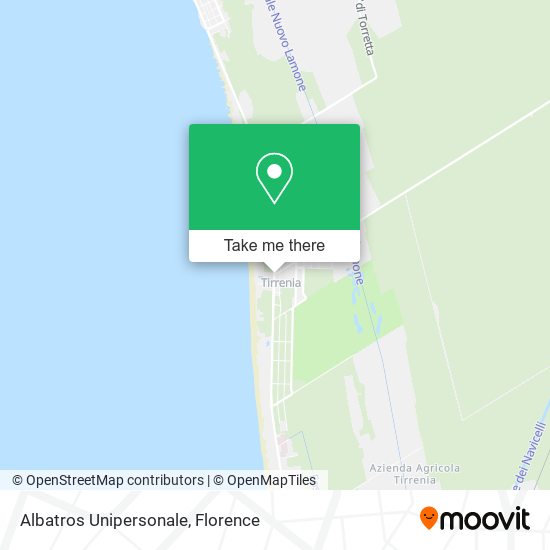 Albatros Unipersonale map