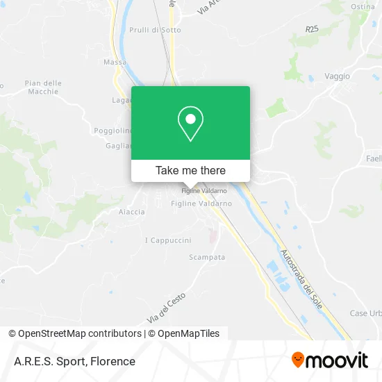 A.R.E.S. Sport map