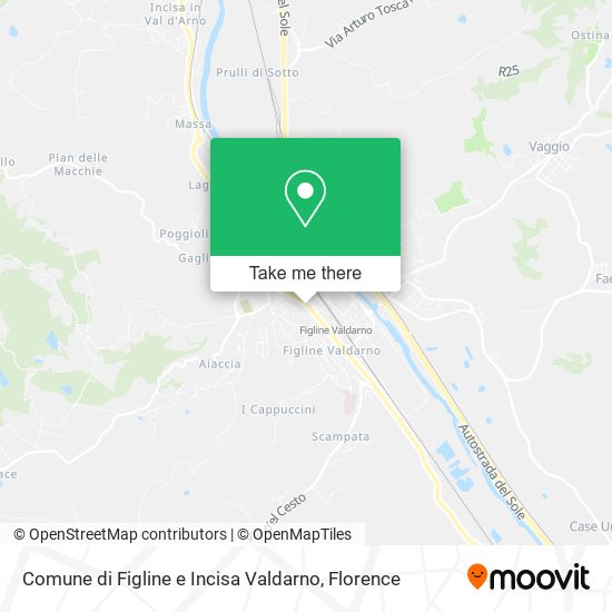 Comune di Figline e Incisa Valdarno map
