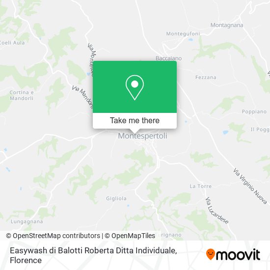 Easywash di Balotti Roberta Ditta Individuale map