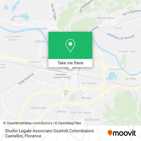 Studio Legale Associato Giuntoli Colombaioni Castellini map