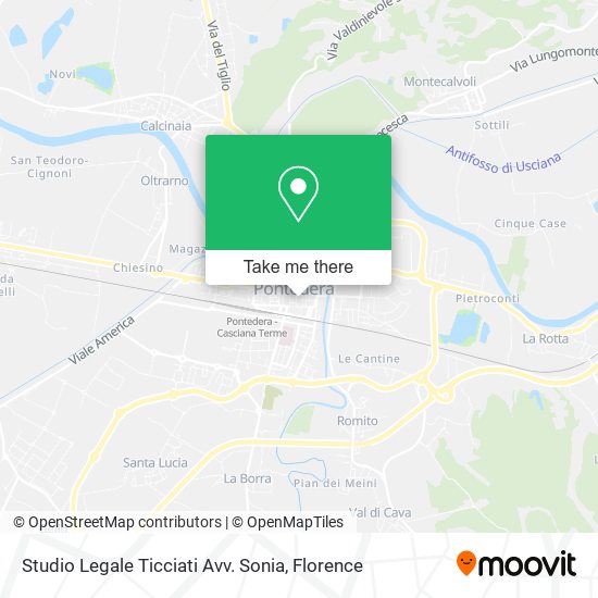 Studio Legale Ticciati Avv. Sonia map