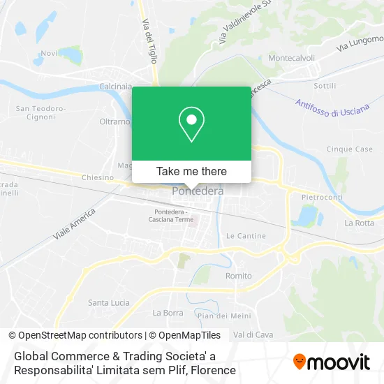 Global Commerce & Trading Societa' a Responsabilita' Limitata sem Plif map