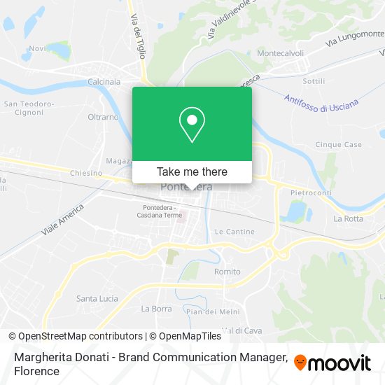 Margherita Donati - Brand Communication Manager map