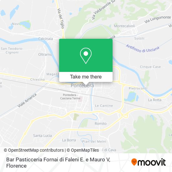 Bar Pasticceria Fornai di Faleni E. e Mauro V map