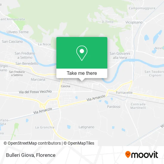 Bulleri Giova map