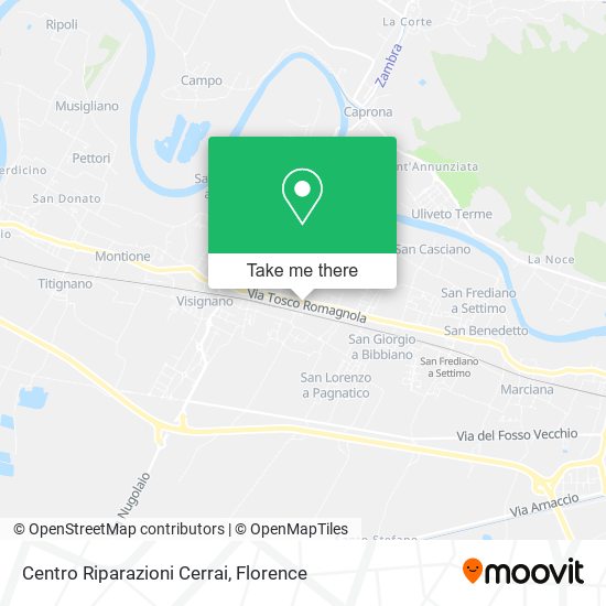 Centro Riparazioni Cerrai map