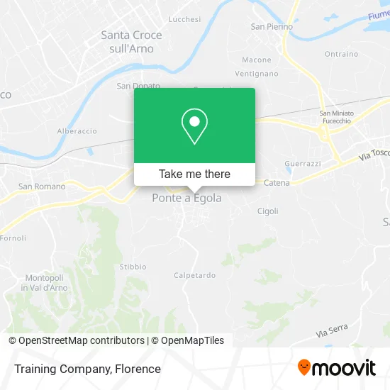 Training Company map