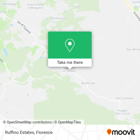 Ruffino Estates map