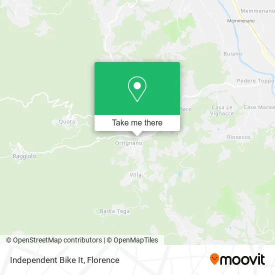 Independent Bike It map