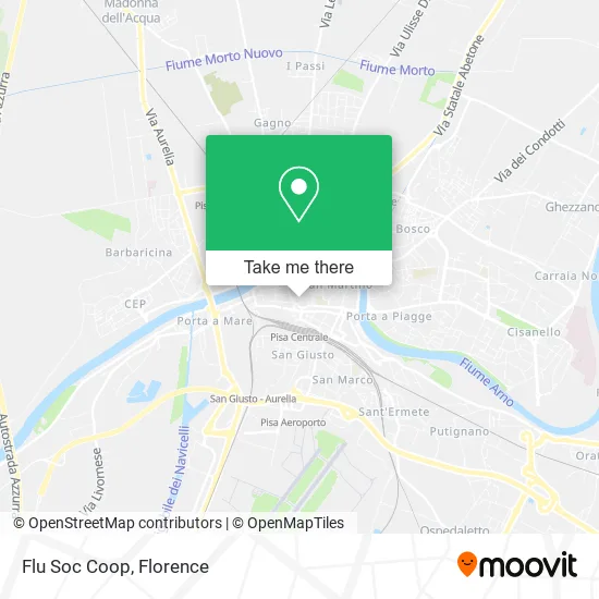 Flu Cooperative Society map